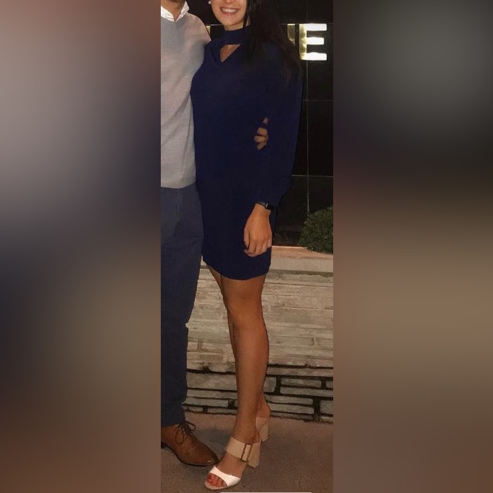 Classic navy dress